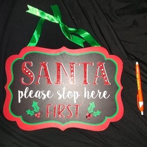 Santa Sign